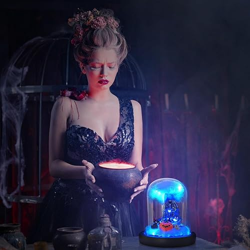 Miniatura 2 de FUSLITE Caja ciega de terror, caja misteriosa de terror, luz nocturna gótica de bricolaje, decoración gótica del hogar, caja ciega divertida de