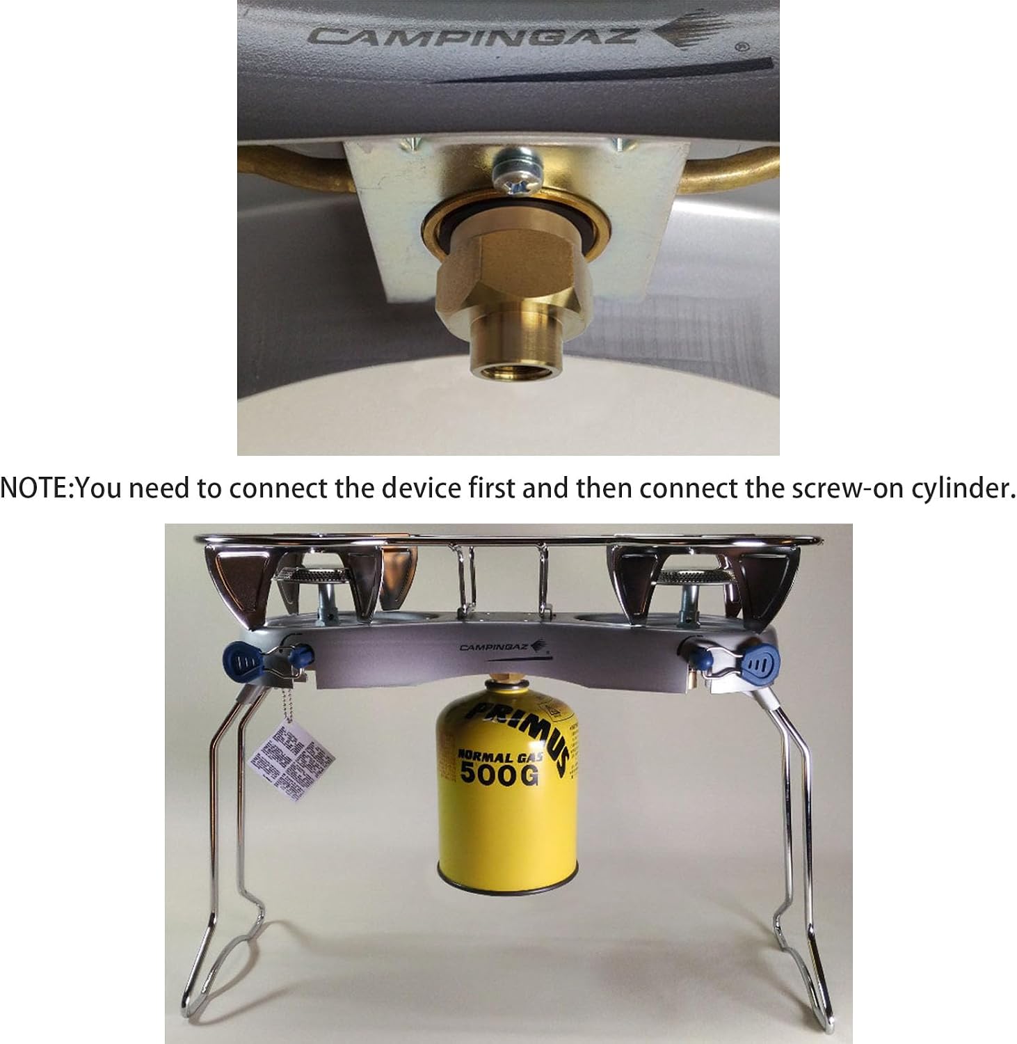 Camping Gas Adapter Convert EN417 Fuel Canister for R907 R904 R901 Stove
