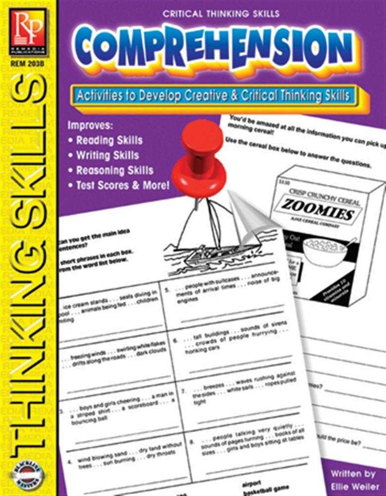 Snapklik.com : Comprehension: Activities To Develop Creative & Critical ...