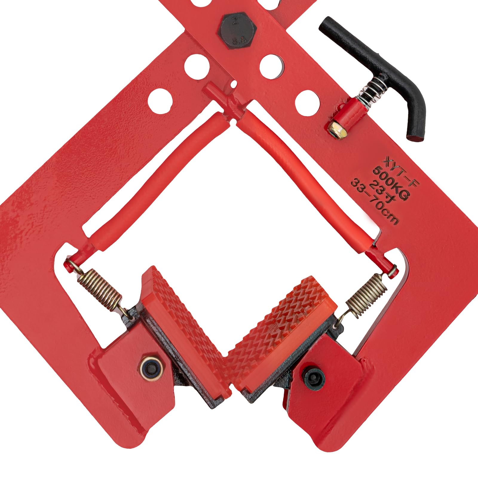 Pinza per pavimentazione, 500 kg, pinza per sollevamento pietra, morsetto per pietra e pietra, apertura regolabile 33 – 70 cm, per il sollevamento di legno e pietra