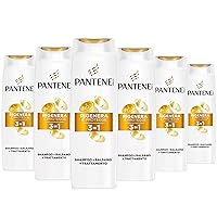 Pantene Pro-V Rigenera E Protegge Shampoo, Balsamo e Trattamento 3 in 1 6x300ml per Capelli Deboli