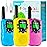Rechargeable Walkie Talkies for Kids, Walkie Talkie Toys for Girls Boys, Xmas Gifts for Grandkids, Built-in Flashlight, Gifts for 3 4 5 6 7 8 9 10 Year Old Girl Boys, Kids Stocking Stuffers