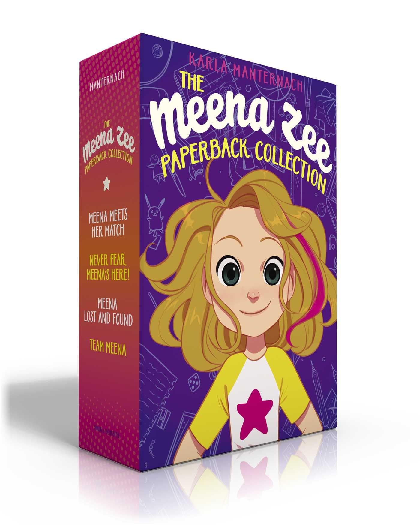 The Meena Zee Paperback Collection (Boxed Set): Meena Meets Her Match; Never Fear, Meena's Here!; Meena Lost and Found; Team Meena (The Meena Zee Books)