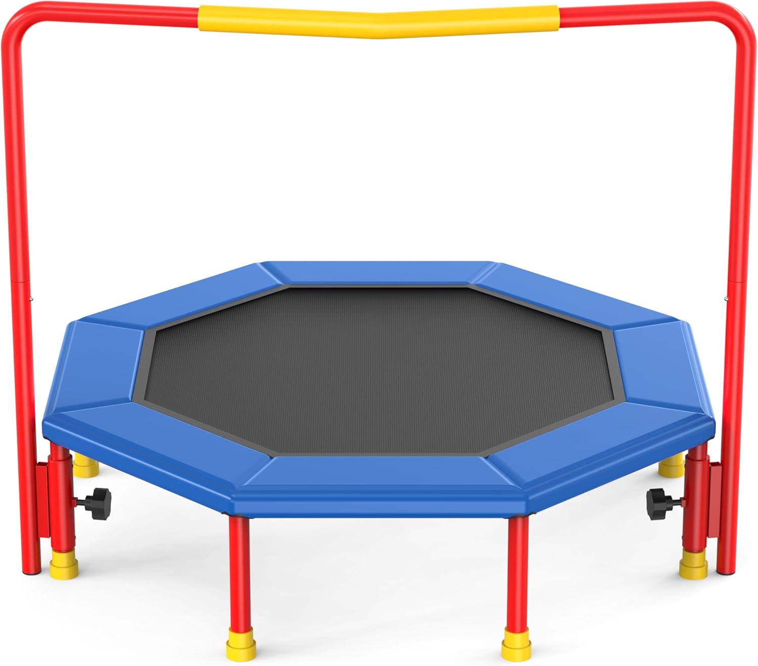 36 Inch Kids Trampoline for Toddlers Ages 1-3,Mini Indoor/Outdoor Trampoline with Gap-Free Spring Design - Safe Bounce Jumping Toy