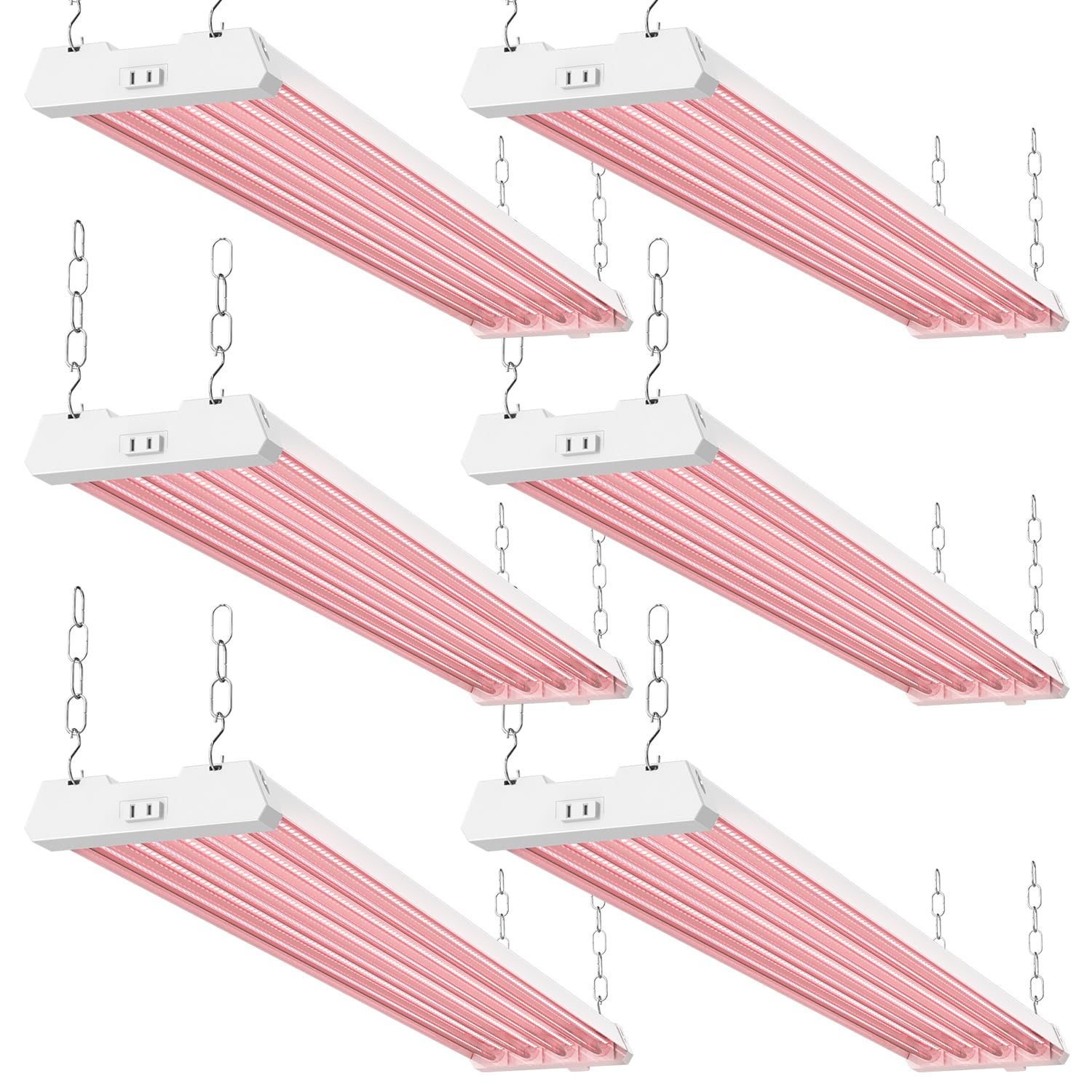 Amazon.com : Sunco 6 Pack Grow Lights for Indoor Plants LED, 4FT
