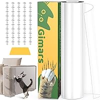 Gimars Protezione Divano Graffi Gatto 45cm x 5m – Nastro Adesivo Antigraffio Gatto