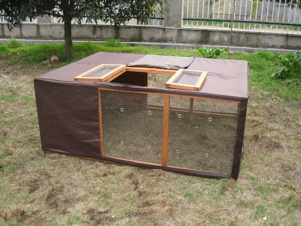 BUNNY BUSINESS Folding Run Cover, 48-inch