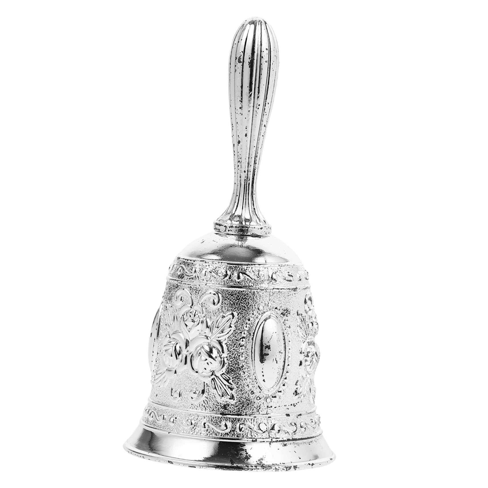 DOITOOL 5 Piezas Campana de Mano de Metal con Ergonómico Campana de Servicio para Escuela Sonido y Duradero para Atención Cliente