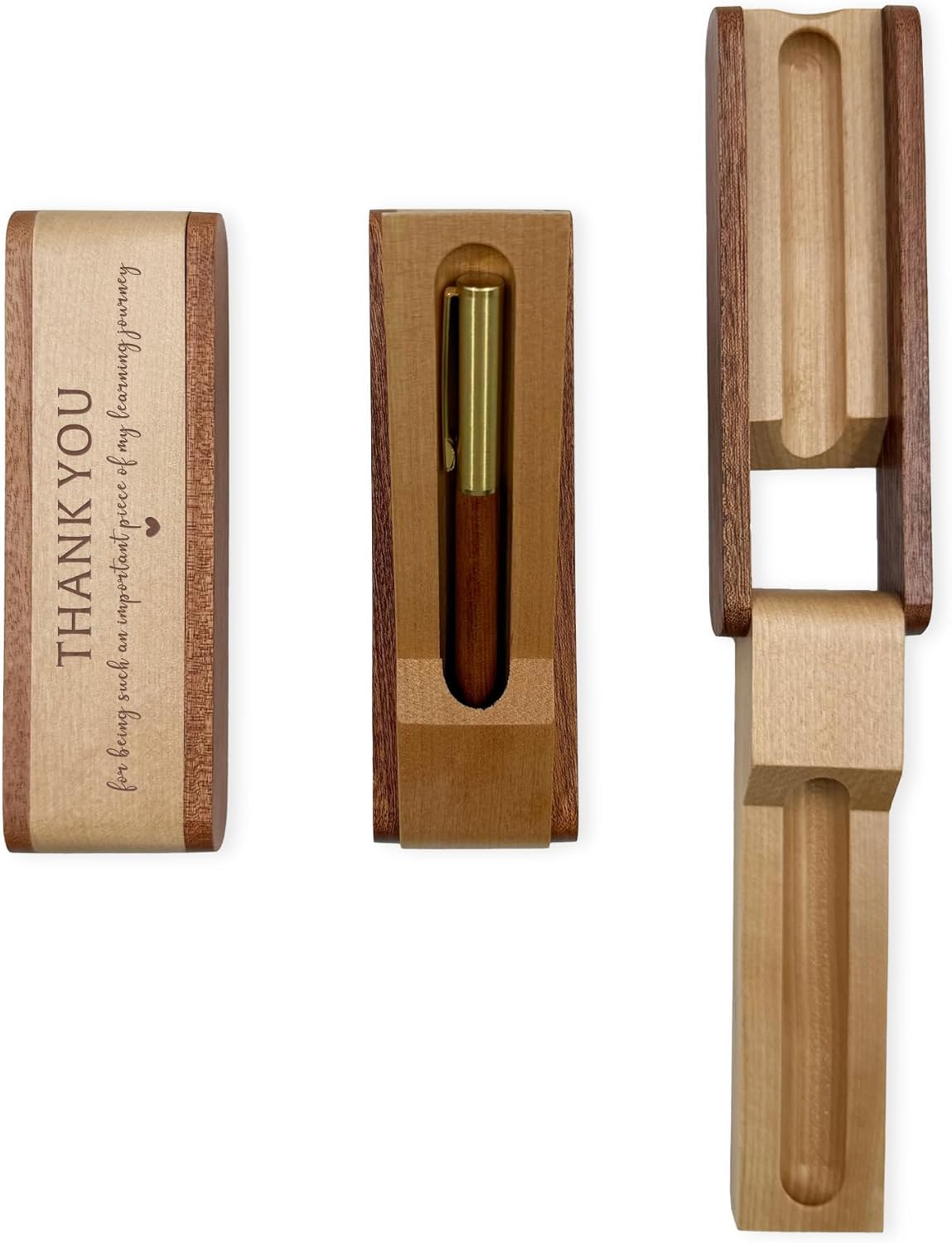 Teacher Appreciation Gifts for Women Men, End of Year Gifts for Teacher, Christmas Birthday Retirement Graduation Keepsake for Teacher from Students, Executive Ballpoint Pen Set Present - Image 5