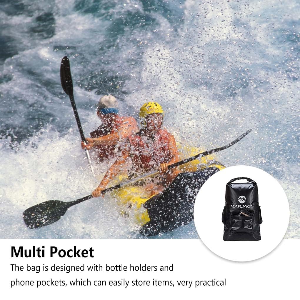 Bolsa Seca Impermeable, Mochila de Camuflaje de Gran Capacidad, Equipo Mochila, Cubo Almacenamiento Seguridad, Bolsa Emergencia para Senderismo