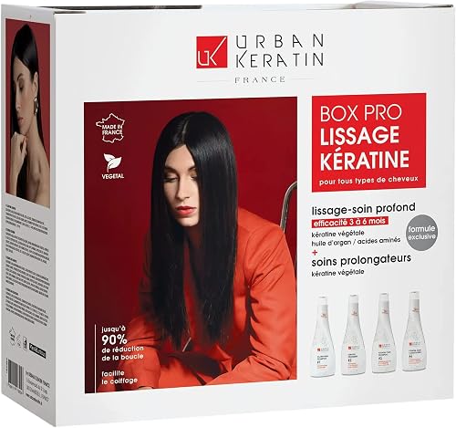 Urban Keratin - Glättungsbox, 2400 ml (Flüssig, Neutral, pflanzliches Keratin, W