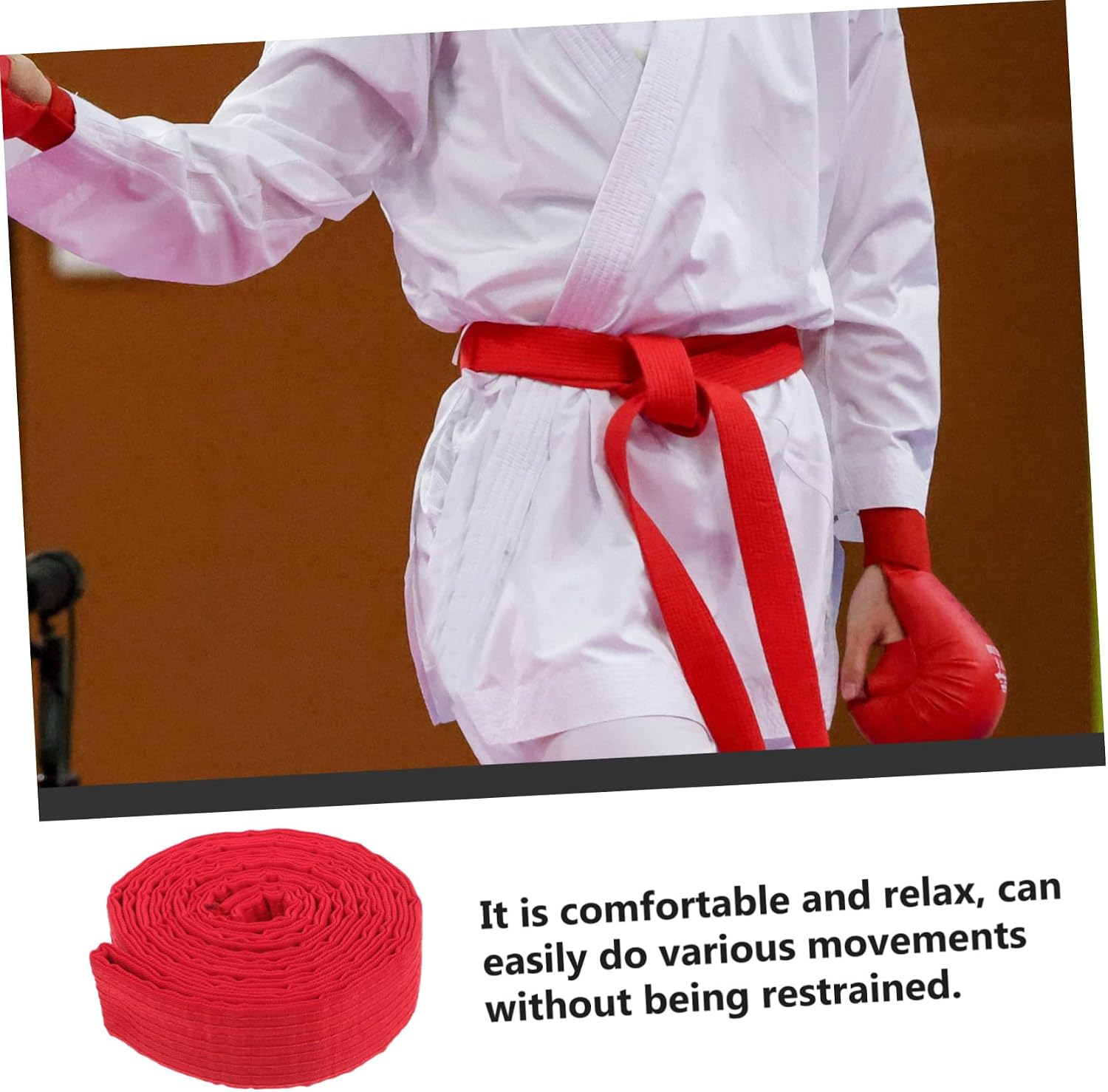 Portable Taekwondo Belt Lightweight Martial Arts Waistband for Karate Practice for Adults Easy to Clean
