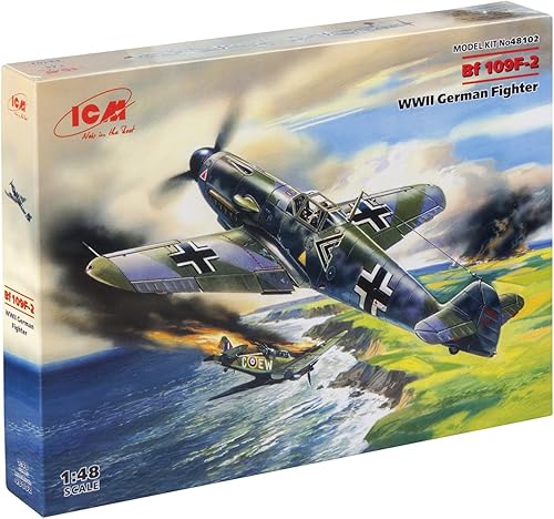 ICM Models Kit de construcción de caza alemán Bf 109F-2