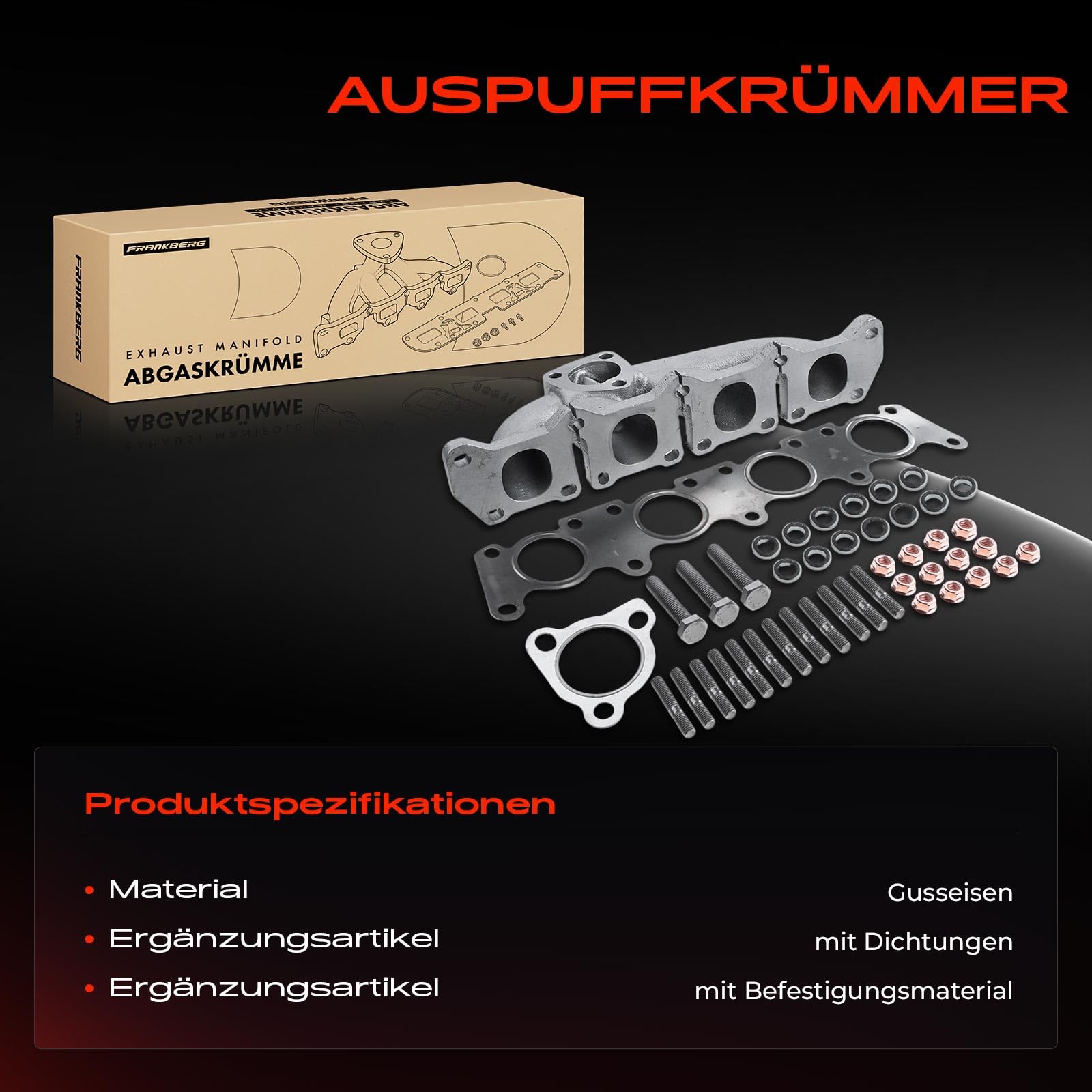 Auspuffkrümmer für A3 8L1 TT 8N Leon 1M1 Toledo II 1M2 Octavia I 1U B-o-r-a 1J Golf IV 1J New Beetle 1C1 9C1 1.8L 1996-2010 06A253033N