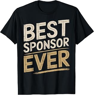 AA Sponsor Best Sponsor Ever AA Recovery T-Shirt