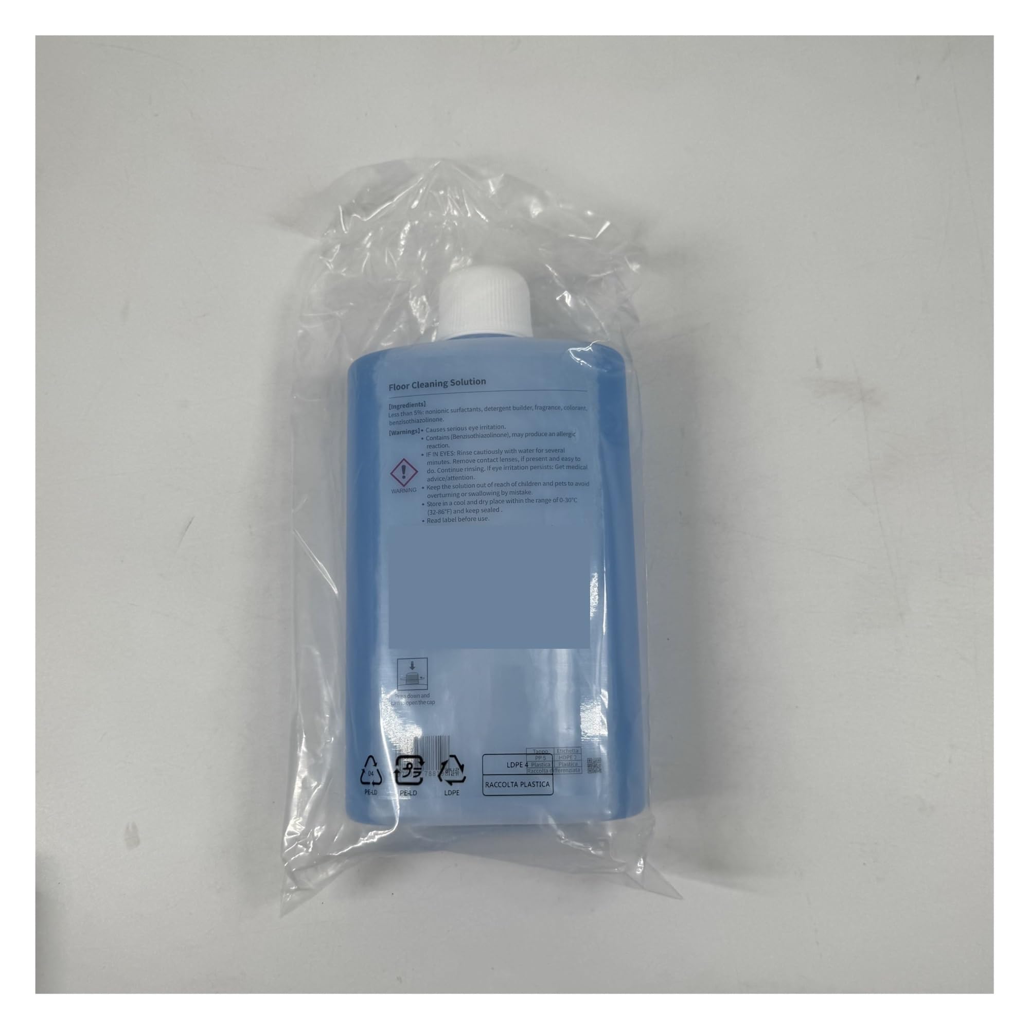 Bodenreinigungsflüssigkeit 1000 ml, kompatibel mit Roborock-Roboterstaubsaugern, gründliche Reinigung und streifenfrei, natürliche Formel auf pflanzlicher Basis