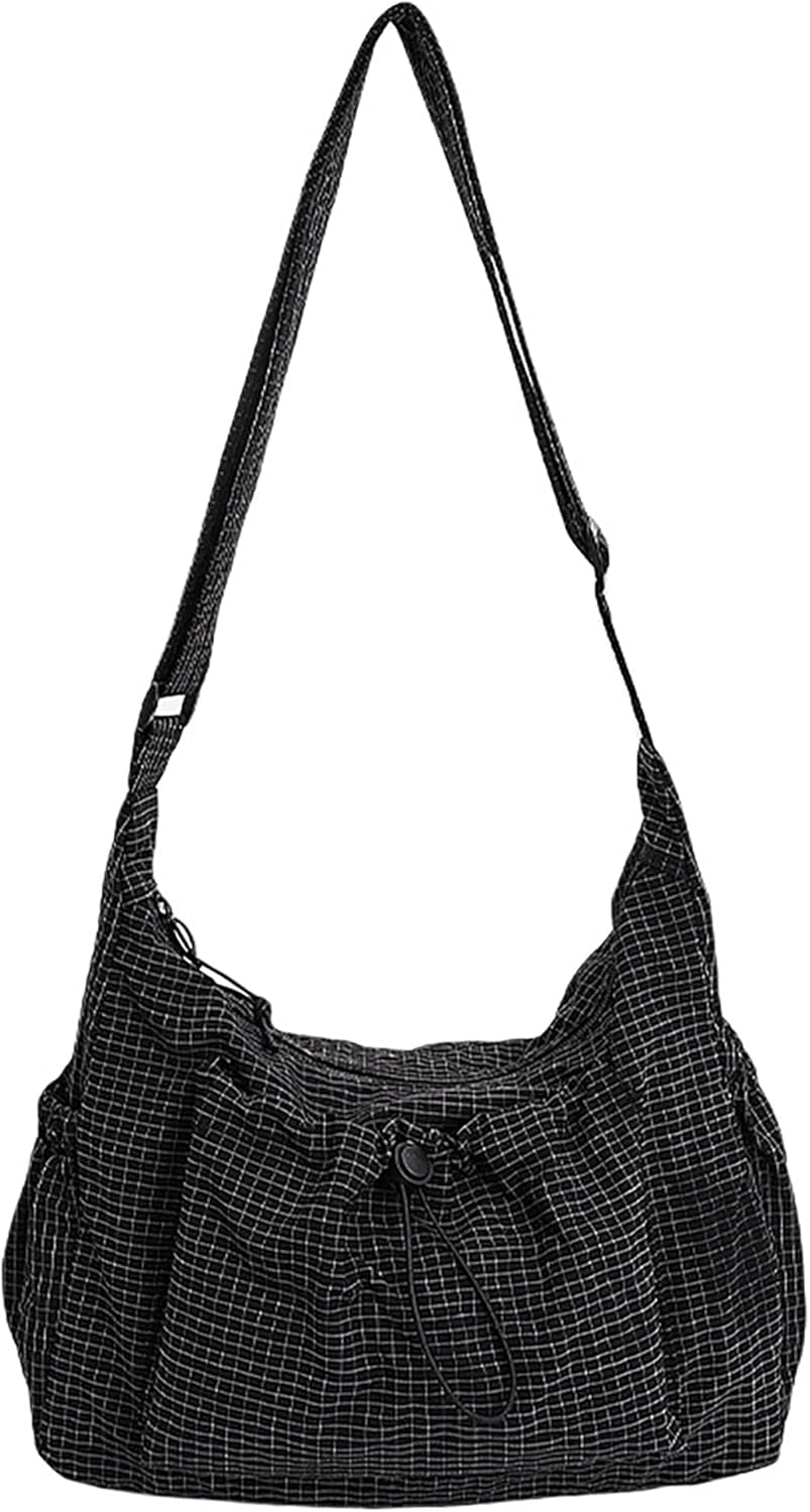 Shoulder Bag for Women Lightweight Hobo Crossbody Bag Plaid Purse Messenger Bags Ca...