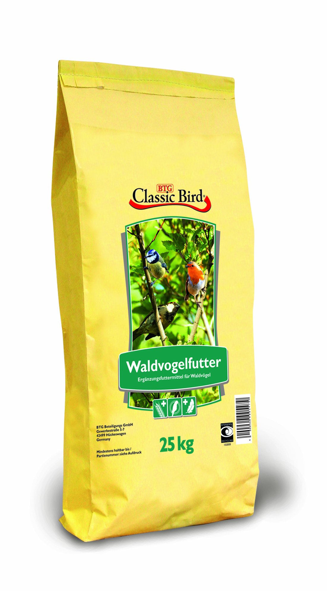 Comida para pájaros del Bosque, 25 kg, alimento para pájaros Silvestres, Avena pelada, pienso para pájaros, semilla de panadería, alimento para pájaros del Bosque, alimento para Aves