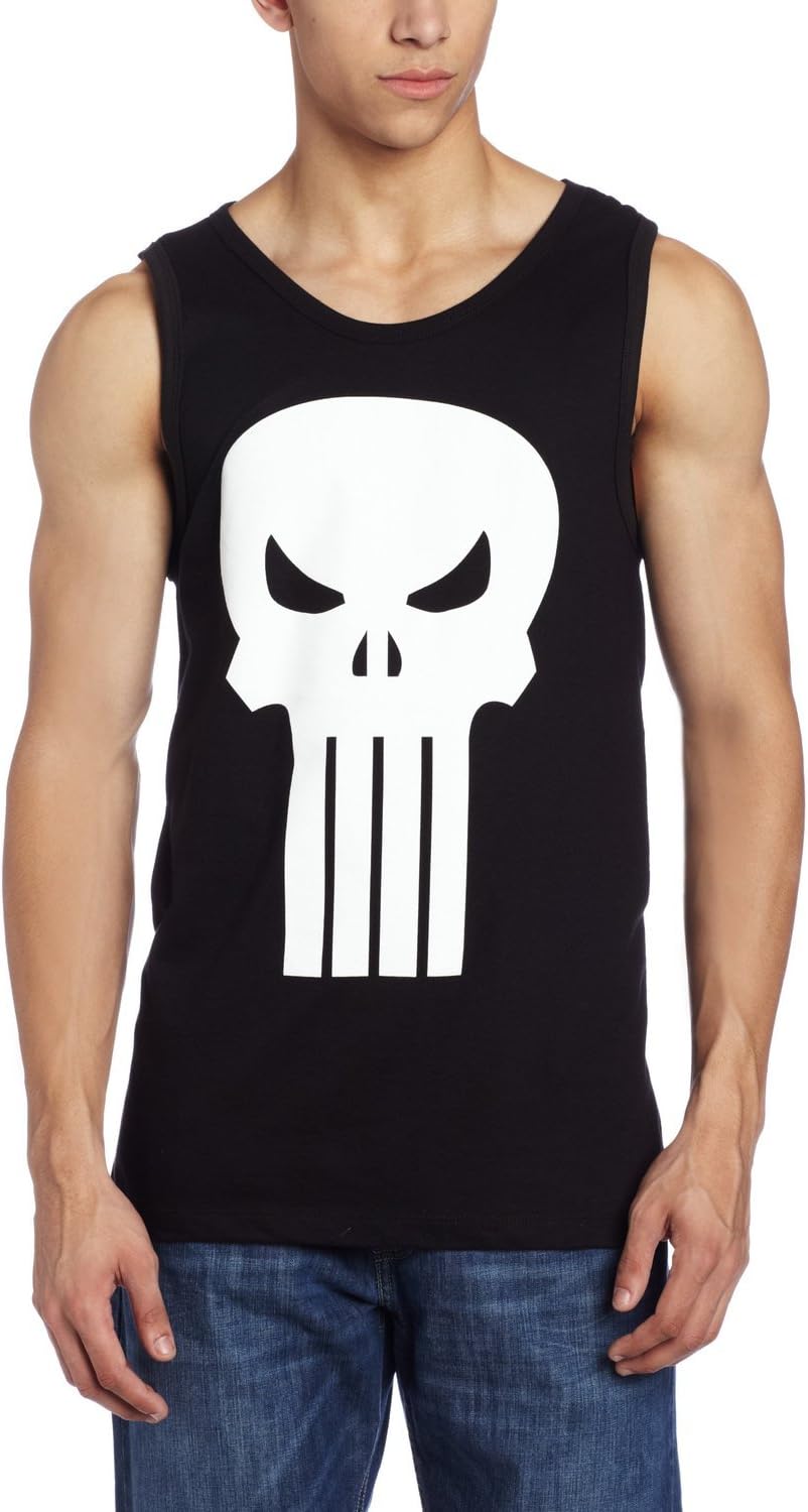 MarvelMen's Punisher Plain Jane Tanktop