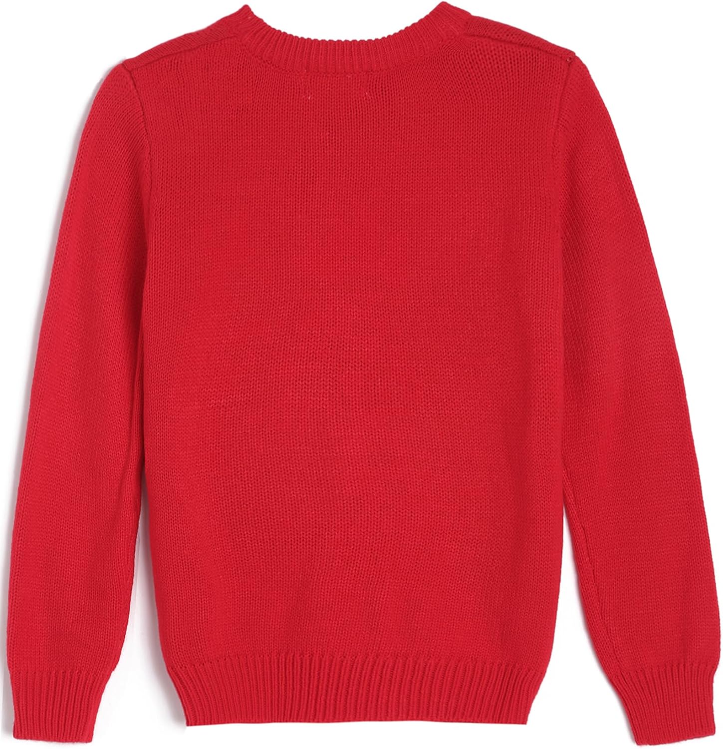 Kids Crewneck Pullover Sweater Cute Pattern Long Sleeve Sweatshirt Holiday Costumes for 5-14 Years Child