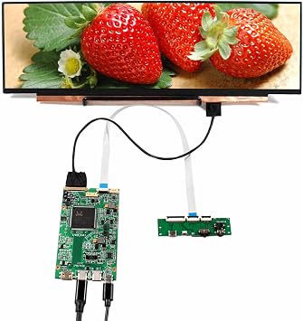 VSDISPLAY 14 IPS LCD Screen 3840x1100 Display with USB-C Controller