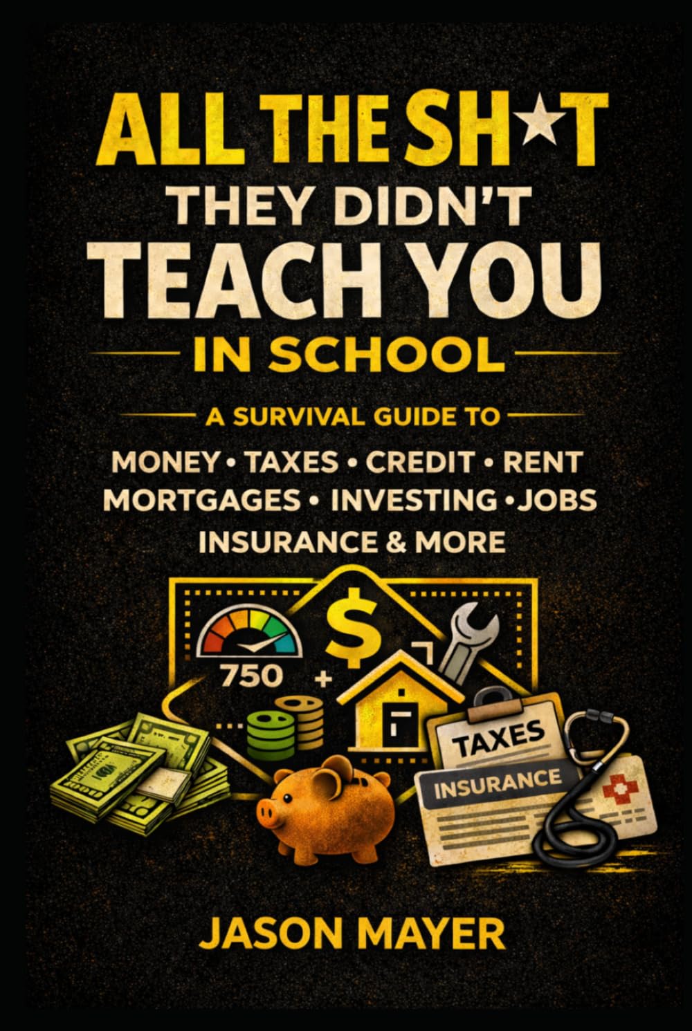 All the Sh*t They Didn’t Teach You in School: A Survival Guide to Money, Taxes, Credit, Rent, Health Insurance, Jobs, and Adult Life