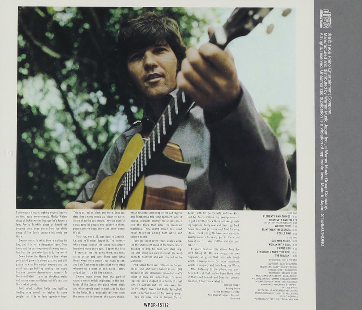 Tony Joe White ...Continued