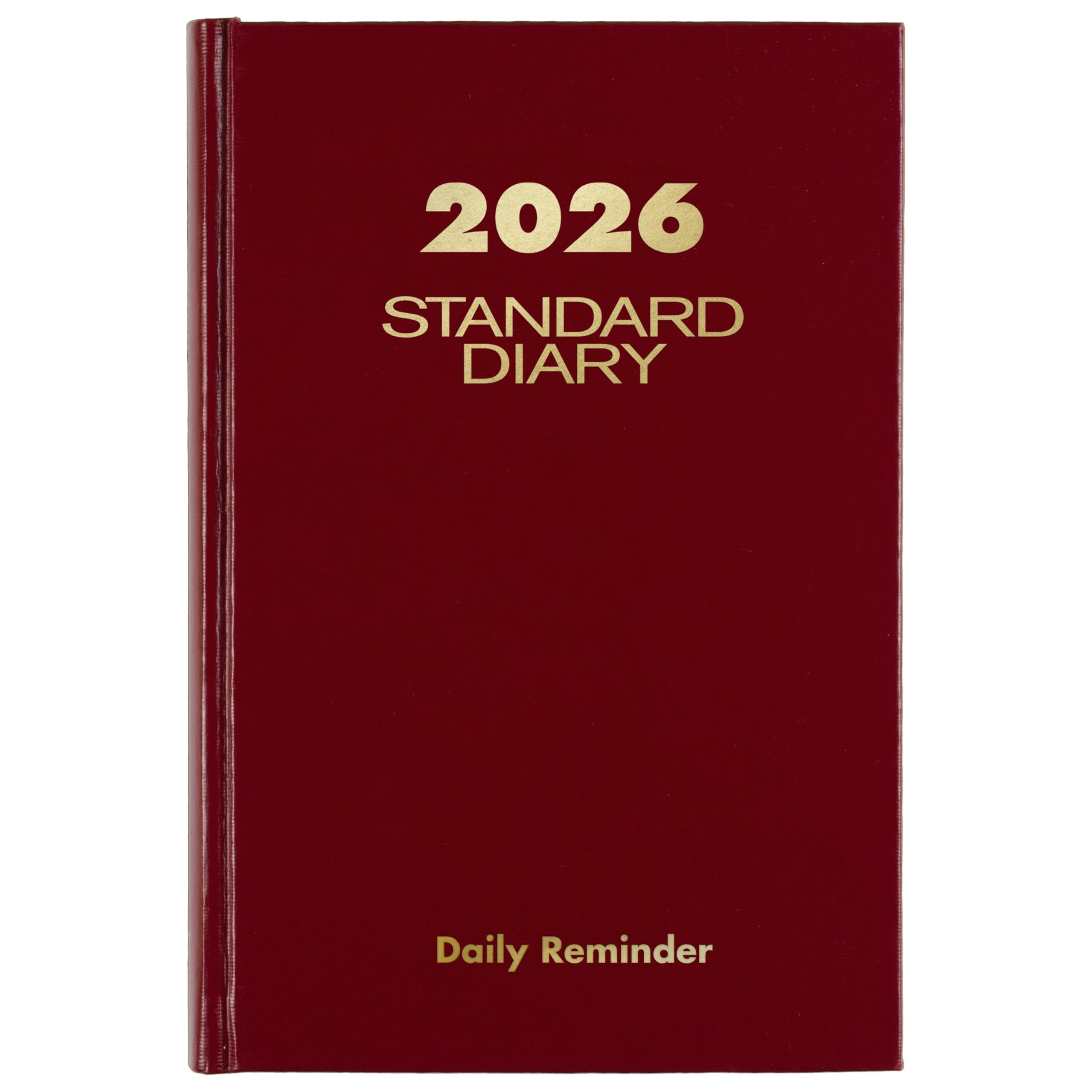 AT-A-GLANCE Agenda 2026 standard, quotidien, 12,7 x 19,1 cm, petit, couverture rigide, rouge (SD3871326)