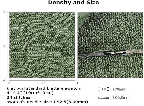 Miniatura 2 de Hilo de ganchillo para tejer a mano, 100 % lino natural, 5.25 onzas, fresco y cómodo para posavasos de verano, chaleco, chal, cárdigan, top 07