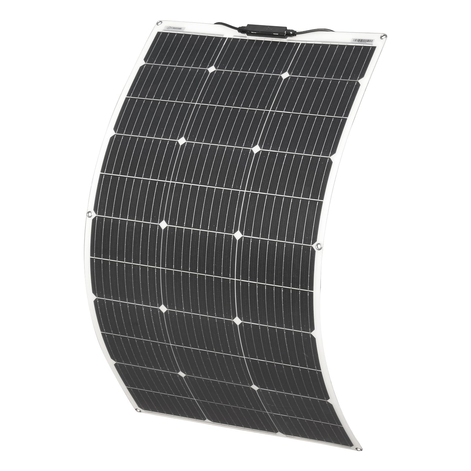YINGGUANG 100W Flexible Solar Panel, portable solar panels, high-efficiency solar panels, suitable for outdoor solar generators, mobile lithium batteries, RV-Camping, yacht Boat, outdoor adventure.