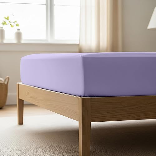 Miniatura 163 de Mellanni California King Fitted Sheet - Iconic Collection Bedding Sheets with up to 16 inch Deep Pocket - Soft & Cooling - Fade & Stain Resistant