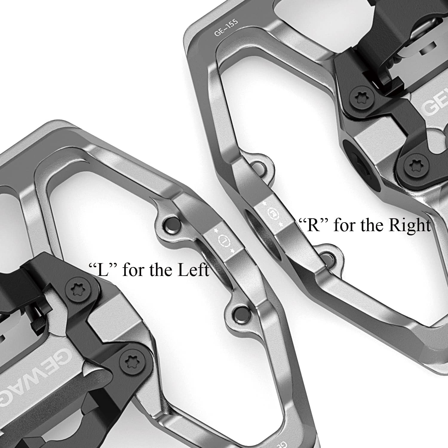 EJ.life Pédale VTT 1 Paire Pédale Autobloquante De Vélo De Route De