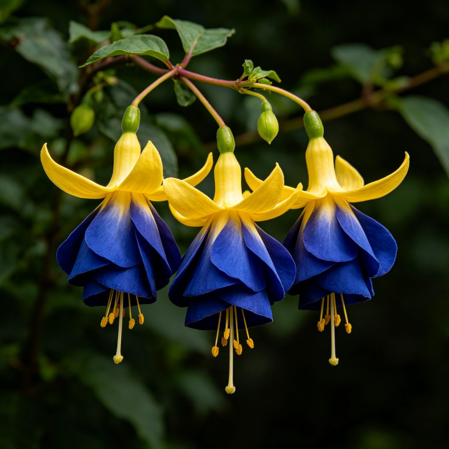 Fuchsia Seeds-Hardy Perennial， Excellent Display Indoor，Balcony，Garden