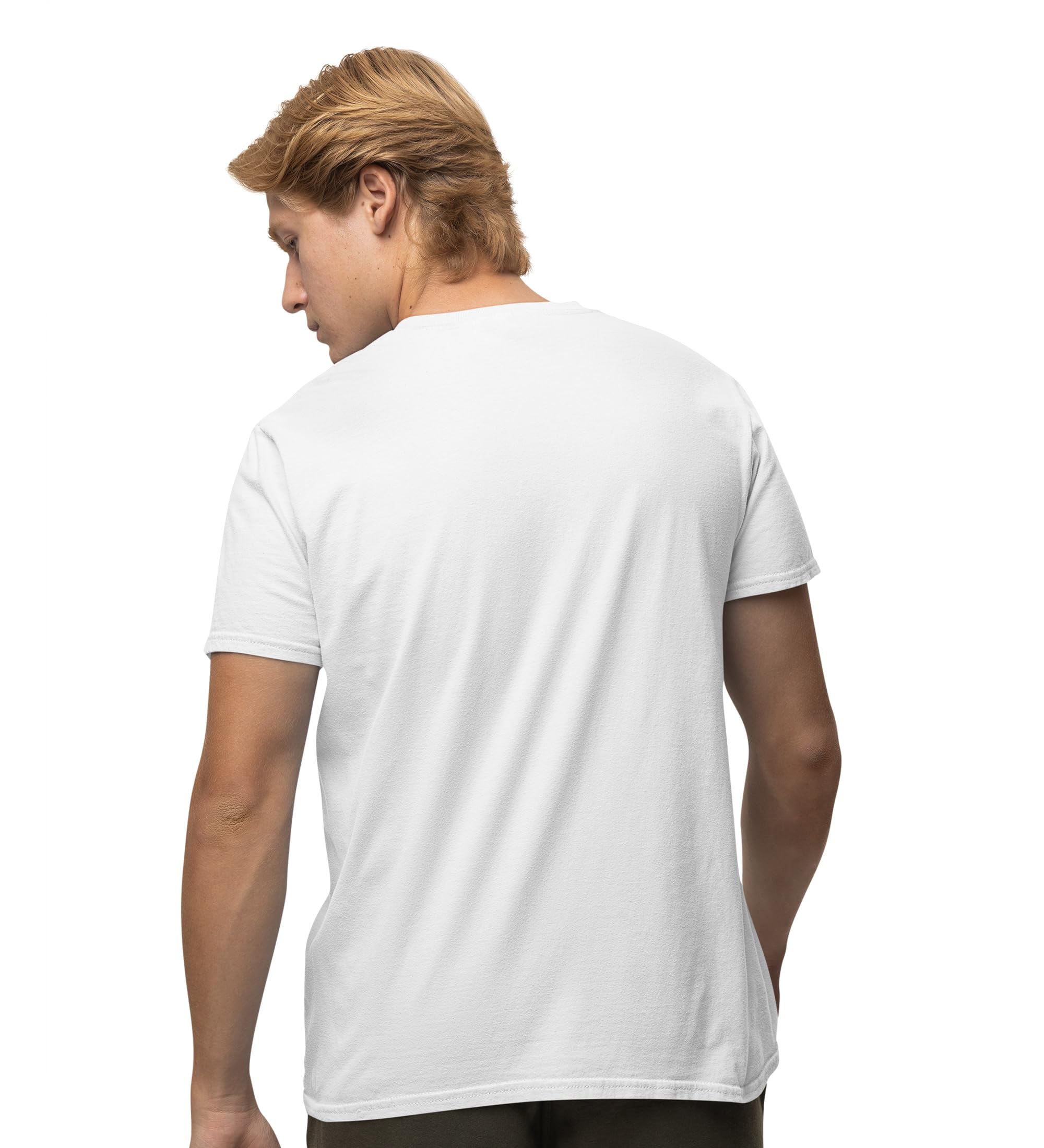 NeviCollections Baseball Monkey White Round Neck Cotton Half Sleeved Thirt with Printed Graphics 2