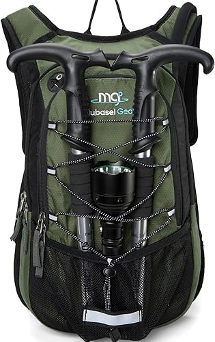 Miniatura 7 de Mochila de hidratación aislada con vejiga libre de BPA de 2 litros, mantiene el líquido fresco hasta 5 horas, para correr, senderismo, ciclismo,