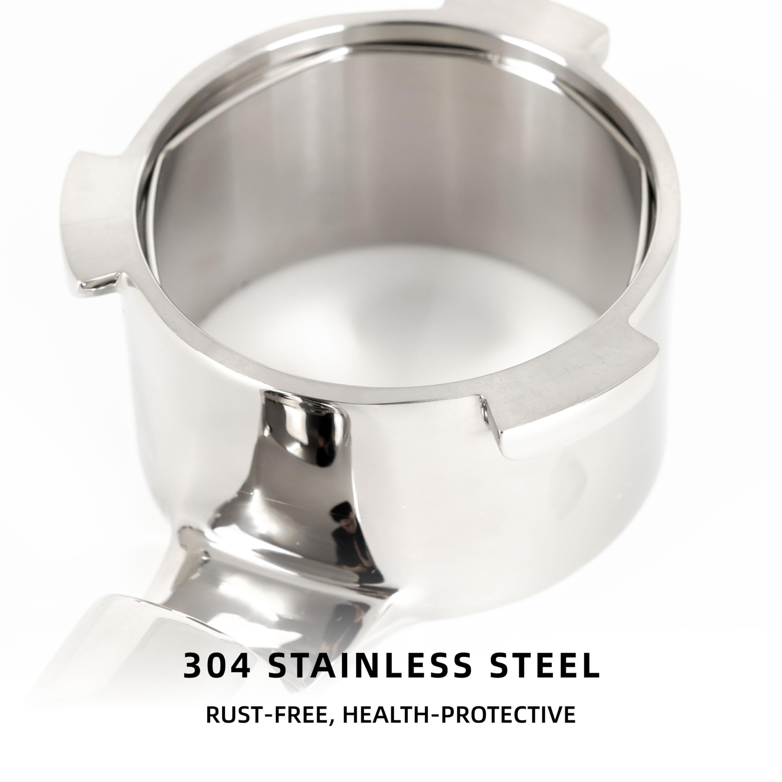 Portafiltro Espresso Non Pressurizzato NEOUZA 51 Mm - Per Macchine DeLonghi Dedica EC680/685 - Acciaio Inox Con Beccuccio Doppio - Foto 8