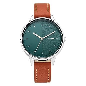 Titan Neo Analog Green Dial Womens Watch-2648SL01