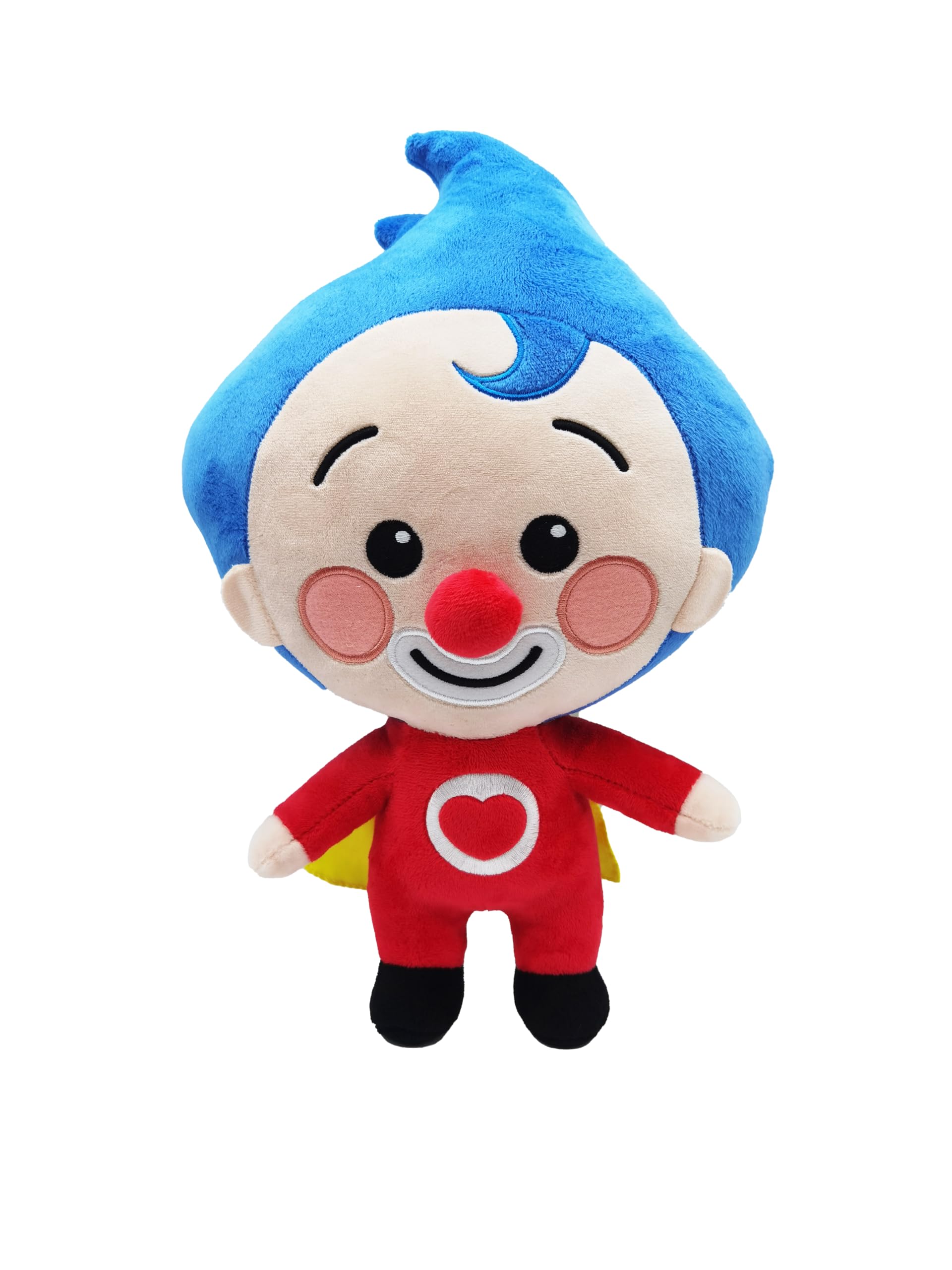 BANDAI - Peluche Musical DX de Payaso Plim Plim, Juguete de Peluche Suave con Sonido, Muñeco de la Serie El Héroe del Corazón, Juguete para Niños y Niñas.