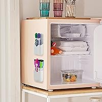 Vista 6 de 2 soportes magnéticos para rotuladores, soporte magnético de borrado en seco, almacenamiento de lápiz magnético para refrigerador, pizarra blanca