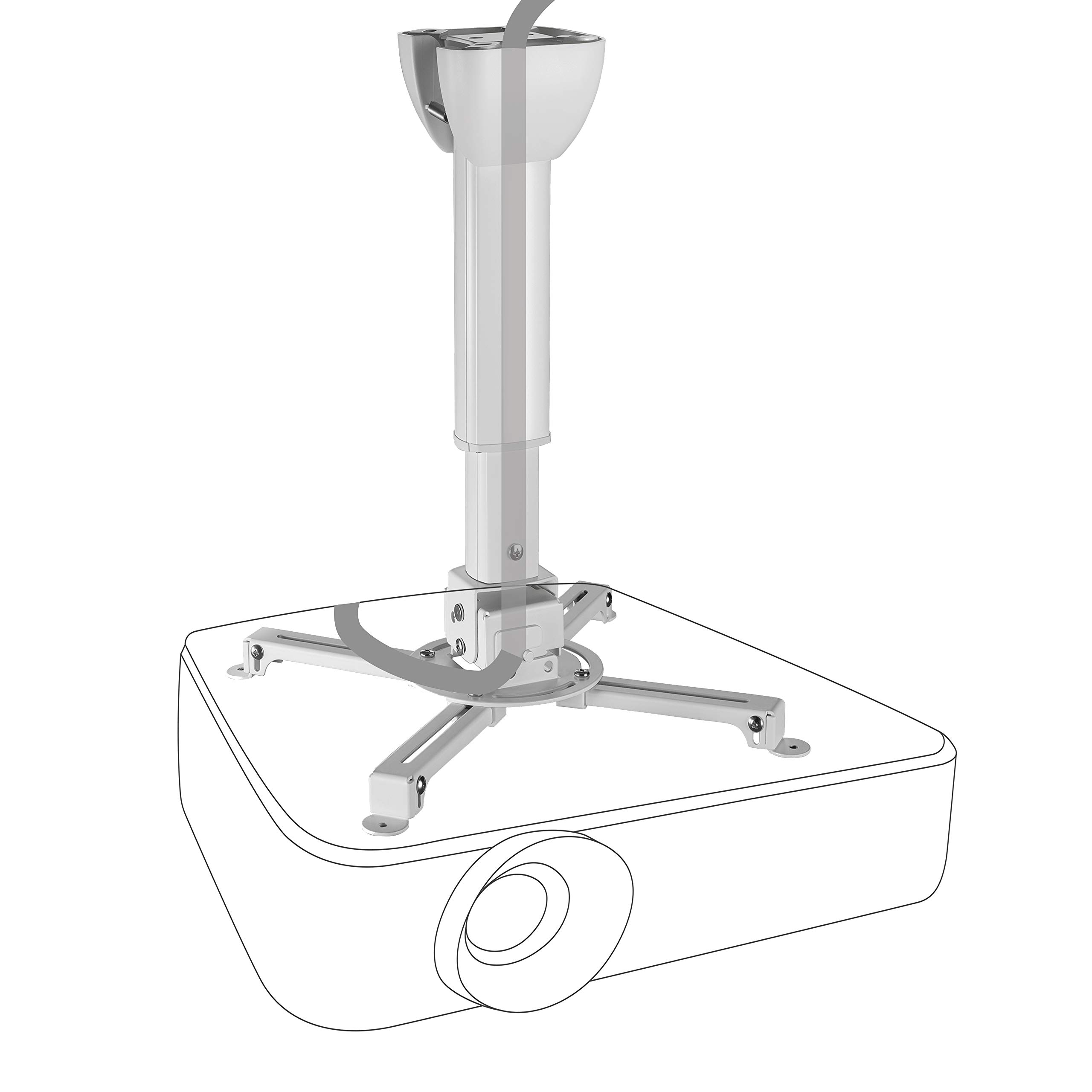 Celexon Deckenhalterung universal MultiCel 3040 Pro - weiss