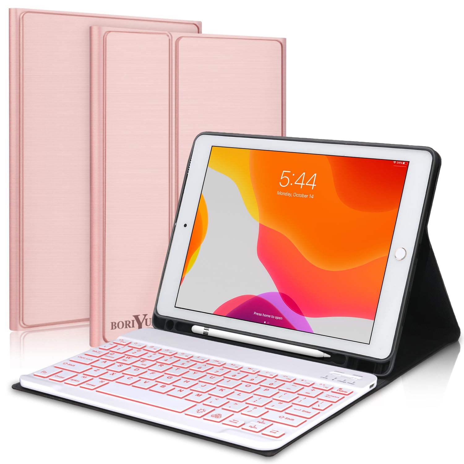 Amazon.co.jp: [2024年最新型] iPad 第9/8/7世代 キーボード