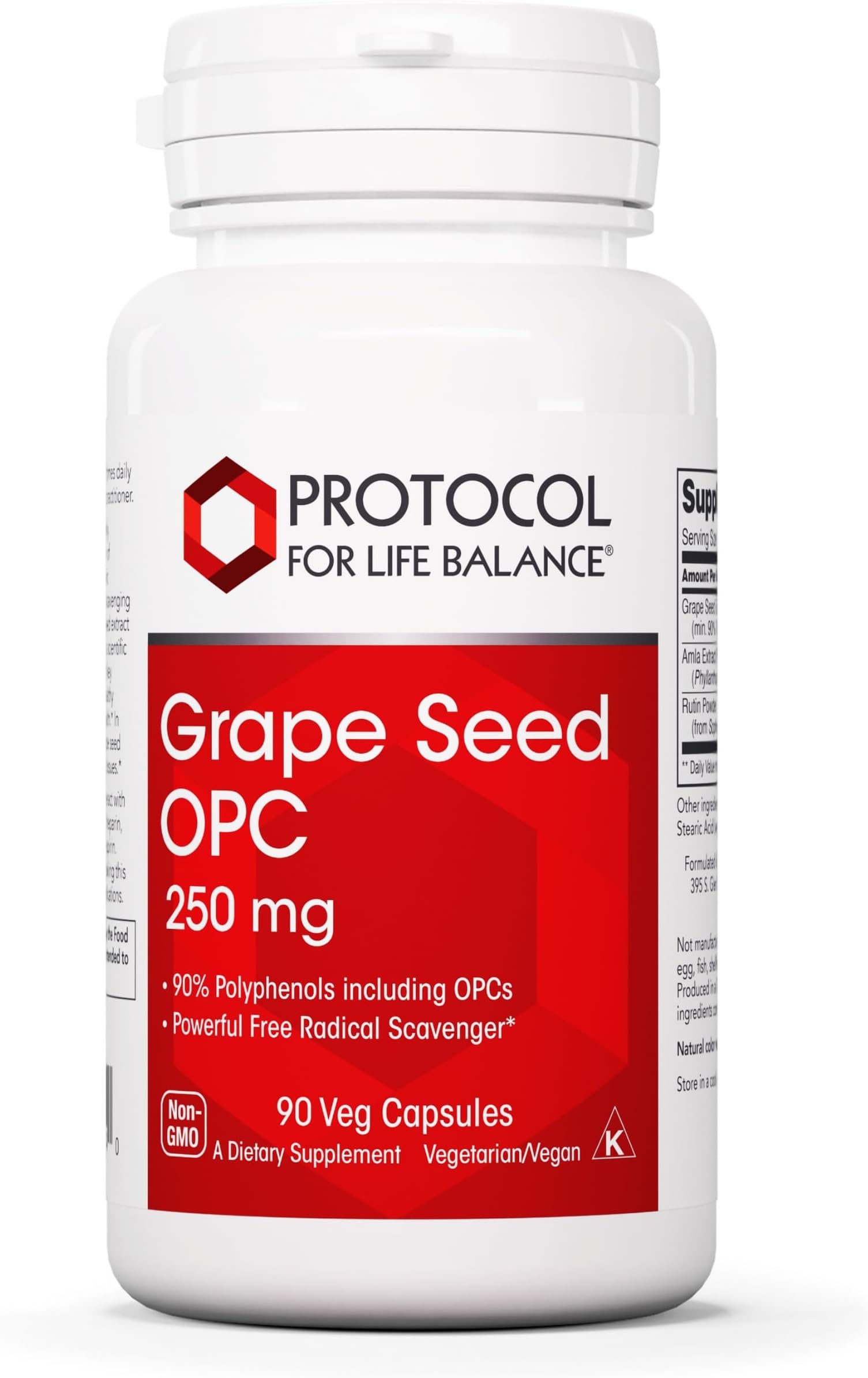 Grape Seed OPC -250 mg 90 VegiCaps