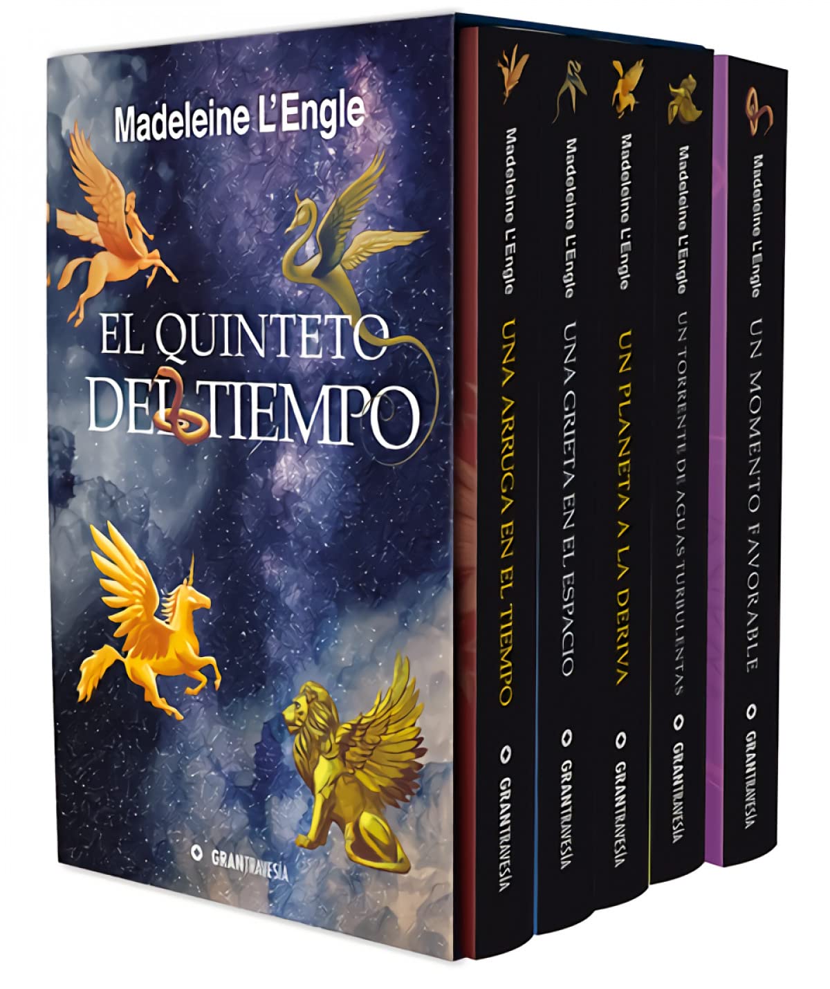 Cofre El quinteto del tiempo: Estuche 5 volúmenes (Ficción juvenil)