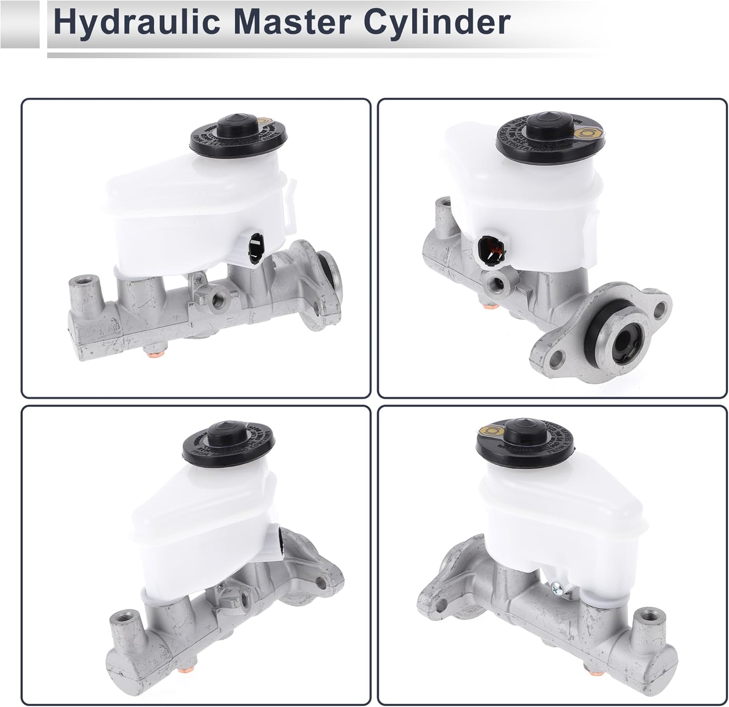 Engine Compartment Brake Master Cylinder for Toyota Corolla Ae101 Ae111 1993-1995 Durable Hydraulic Master Cylinder No.4720112870 with Reservoir 1 Pcs