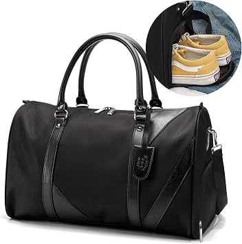 TcIFE Boston Bag, Women's, Men's, Sports Duffel Bag, Garment Bag, Large Capacity, School, Travel Bag, Shoes Storage Bag