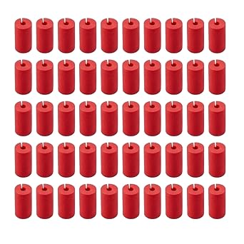 50pcs Red Foam Inserts for Washing Machine Suspension Rods