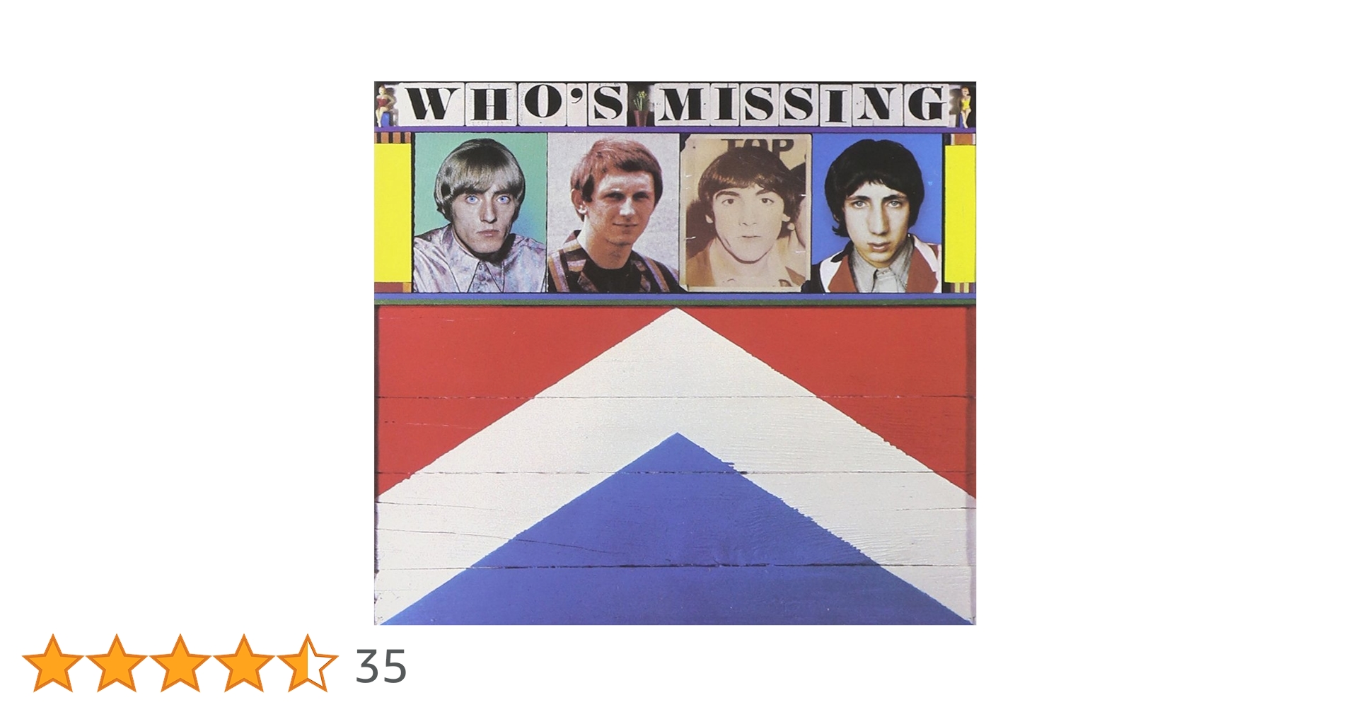 洋楽 The Who Who's Missing & Two's Missing 洋楽 The Who Who's Missing & Two's Missing The Who – Two's