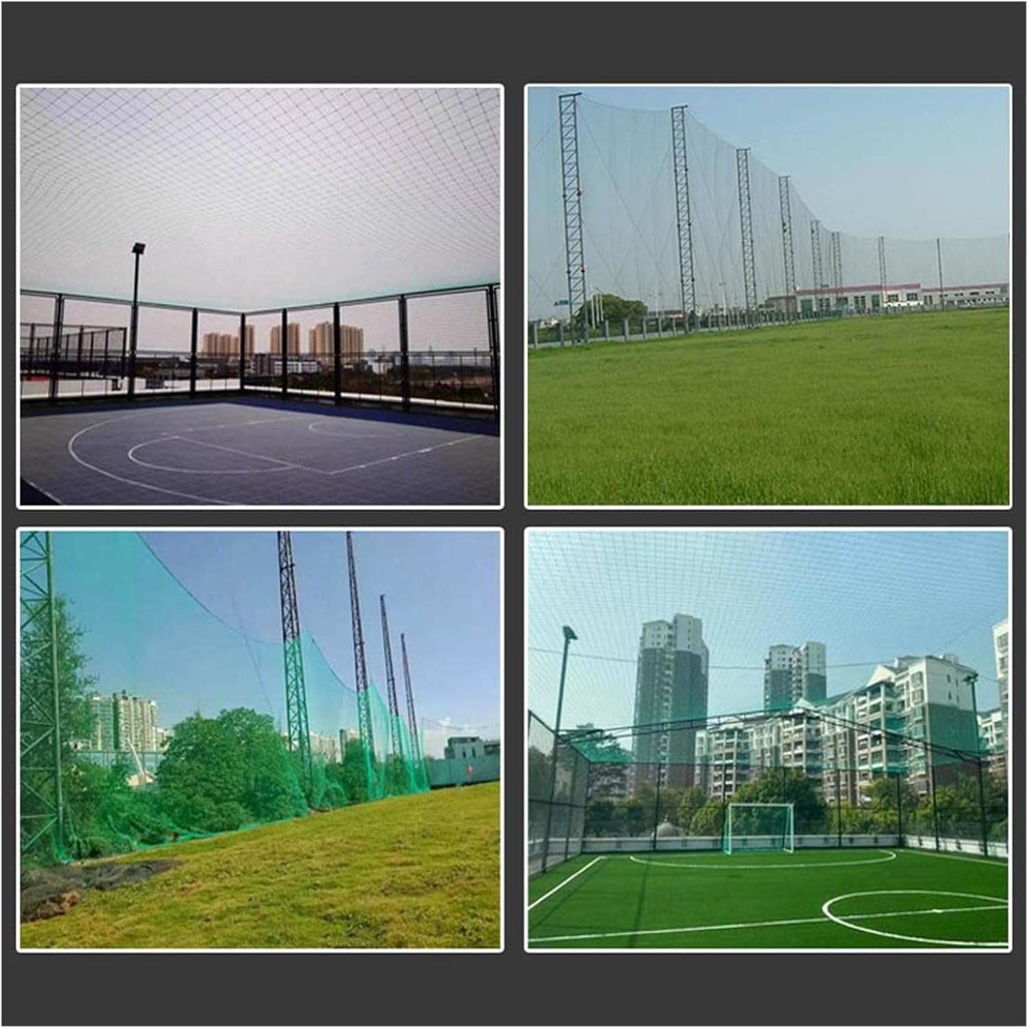 Outdoor Golf Ball Protection Netting High Tensile Strength Height Protection for Construction Sites Net for Balustrades HSOQN