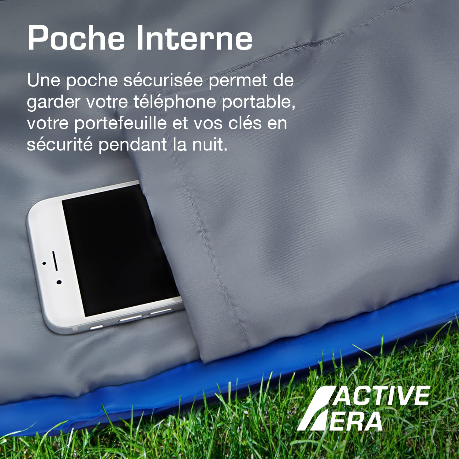 Active Era Sac de Couchage Sarcophage Professionnel 300GSM 3-4 Saisons Température Extrême Duvet Adulte Compact Camping Randonnée