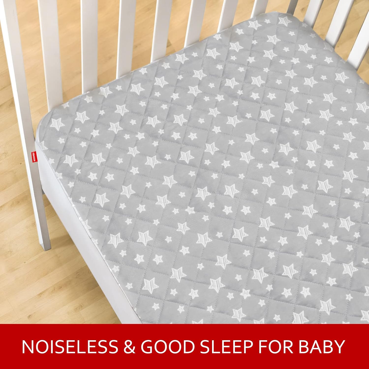 Crib Mattress Protector Waterproof 2 Pack Quilted Crib Mattress Pad Cover, Extra Soft Breathable Toddler Mattress Pad Cover - 28” x 52” : Baby